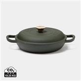 VINGA Monte enameled cast iron sauté pan, green