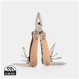 Mini houten multitool, bruin