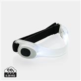 Safety led strap, white