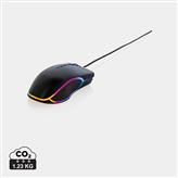 RGB-gamingmuis, zwart