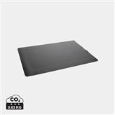 Swiss Peak GRS recycled PU desk mat, black