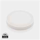 5W wireless charging pad round, white