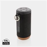 Baia 10W wireless speaker, cork, black