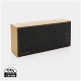 Wynn 20W bamboo wireless speaker, brown