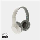 Auriculares de plástico reciclado estándar RCS, blanco