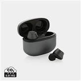 Terra RCS recycled aluminium wireless earbuds, grey