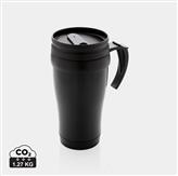 Taza acero inoxidable, negro