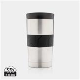 Dishwasher safe vacuum coffee mug, silver