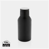 Bouteille isotherme compacte 300ml en acier inoxydable recyc, noir