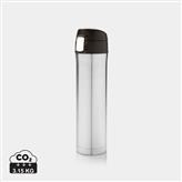 Easy lock vacuum flask, silver