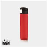 Easy lock vacuum flask, red