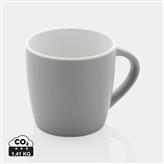 Mug 300ml en céramique avec intérieur coloré, gris