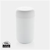 Vaso de acero inoxidable reciclado certificado Brew RCS, blanco