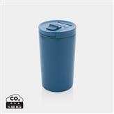 Mug 300ml isotherme et étanche en acier recyclé RCS, bleu