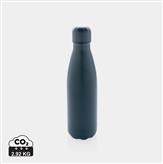 Einfarbige Vakuumisolierte Stainless Steel Flasche, blau