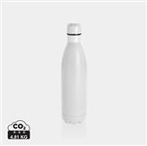 Solid colour vacuum stainless steel bottle 750ml, white