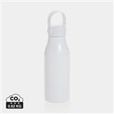 Pluto Flasche aus RCS-zertifiziert recyceltem Alu 680ml, weiß