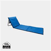 Opvouwbare strand loungestoel, blauw