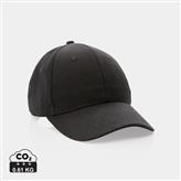 Impact 6 Panel Kappe aus 280gr rCotton mit AWARE™ Tracer, schwarz