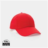 Cappellino Impact 6 pannelli 190gr con tracer AWARE™, rosso ciliegio