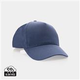 Cappellino Impact 5 pannelli 190gr con tracer AWARE™, blu navy