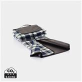 Tartan picnic blanket, navy