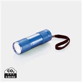 Quattro aluminium torch, blue