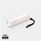 Lampe torche COB, argent