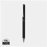 Swiss Peak Cedar RCS certified recycled aluminium pen, black