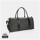 Sac weekend avec port USB A, noir