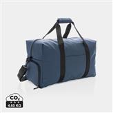 Schicke PU Wochenendtasche, navy blau