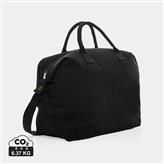 Kezar AWARE™ 500g/m² Wochenendtasche aus recyceltem Canvas, schwarz