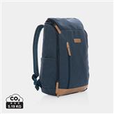 Zaino porta PC 15" in canvas riciclato 16 once Impact AWARE™, blu