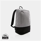 Standard RFID anti theft backpack PVC free, grey