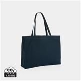 Shopper in cotone riciclato 145 gr Impact Aware™, blu navy