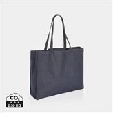 Impact AWARE™ recycled denim shopper, blue