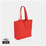 Sac shopping en toile recyclée 240g/m² Impact Aware™, luscious red