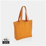 Sac shopping en toile recyclée 240g/m² Impact Aware™, sundial orange
