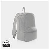 Sac à dos en toile recyclée 285g/m² non teintée Aware™, gris