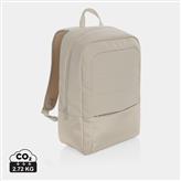 Mochila básica para portátil Armond AWARE™ RPET de 15,6", gris