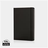 Basic Hardcover Notizbuch A5, schwarz