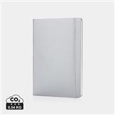 Carnet de notes A5 classique, argent