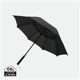 Paraguas contra tormentas Swiss Peak AWARE™ Tornado de 23", negro