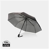 Mini parapluie 21" en rPET 190T bi couleur Impact AWARE™, argent