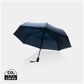 Mini ombrello auto apri/chiudi 21" rPET 190T Impact AWARE™, blu navy