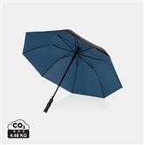 Parapluie 27" rPET bi couleur ouverture auto Impact AWARE™, bleu