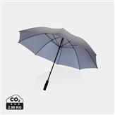 Parapluie tempête 30" en rPET 190T Impact AWARE™, antracite