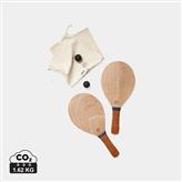 Vinga Colos beach tennis game, brown