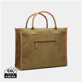 Borsa ufficio VINGA Bosler in canvas riciclato RCS, verde