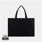 VINGA Grand tote bag en toile recyclée AWARE™ Hilo, noir